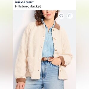 NWT THREAD & SUPPLY Hillsboro Jacket